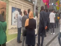 شلوغ‌شدن حوزه‌های اخذ رأی تهران