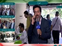 گزارش یوسف سلامی از حضور مردم در  انتخابات در مسجدالنبی نارمک 
