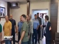 صف رای ایرانی‌ها در سفارت ایران در باکو