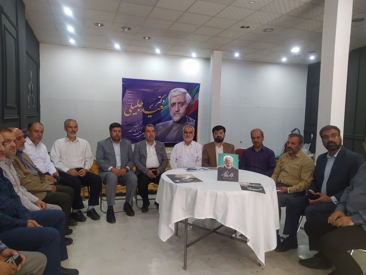 تشکیل ستاد مشترک نیروهای انقلابی استان مرکزی در حمایت از جلیلی