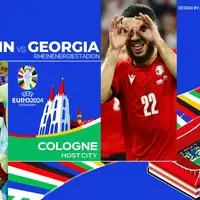 گزارش زنده؛ اسپانیا 1- 1 گرجستان
