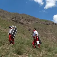 نجات ۵ نفر از ارتفاعات کوهستان‌های البرز