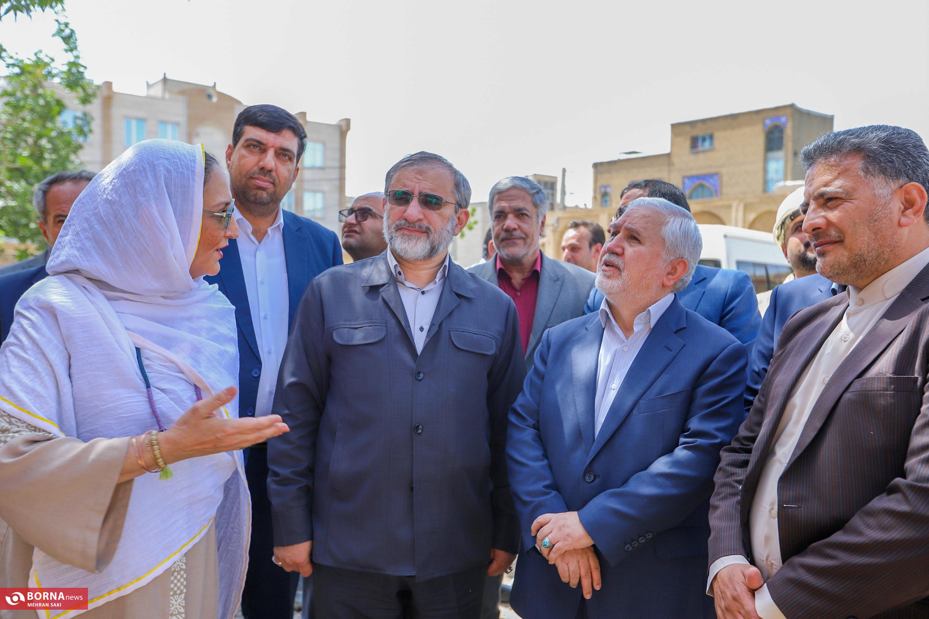 بازدید قائم مقام میراث فرهنگی از خانه تاریخی محسنی اراک