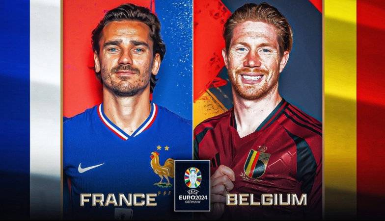 گزارش زنده؛ فرانسه 0 - 0 بلژیک