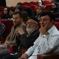 آیین شال‌گذاری خادمین هیات حسینی در بجنورد