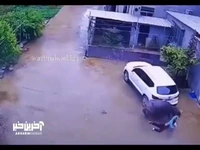  وقتی ماشین جان کسی را نجات می دهد!