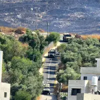 یورش نظامیان صهیونیست به جنوب نابلس در کرانه باختری