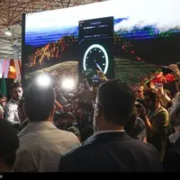 عکس/ تست سرعت ۸ گیگابیتی با حضور سعید جلیلی در الکامپ