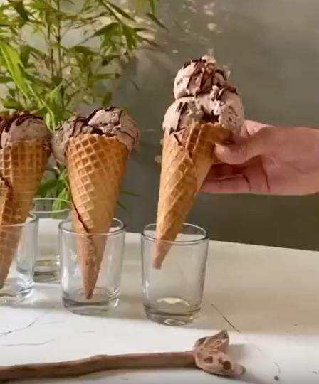 معجون بستنی یک ایده خاص