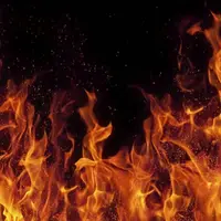کشف جسد مرد مجرد در میان شعله‌های آتش 