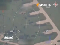حملات نیروهای مسلح روسیه به فرودگاه میرگورود در منطقه پولتاوا