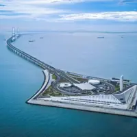 پل- تونل دریایی چین رکوردهای جهانی را شکست