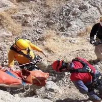 مرگ مرد ۵۰ ساله بر اثر سقوط از کوه صفه اصفهان
