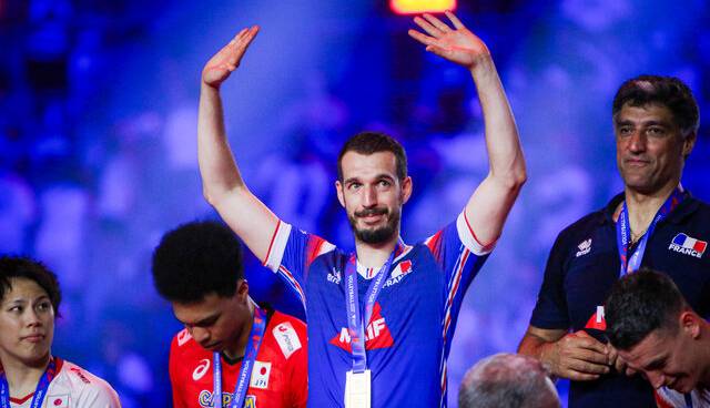 واکنش کاپیتان والیبال فرانسه به قهرمانی در لیگ‌ملت‌ها