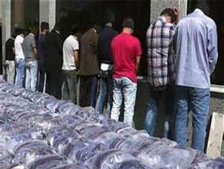 جمع‌آوری معتادان متجاهر در پاسارگاد