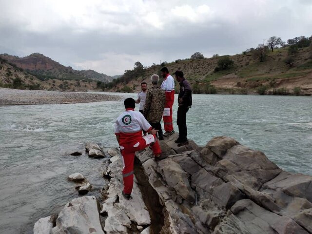 ادامه جست‌وجوها برای یافتن پیکر جوان ۲۹ساله در رودخانه خرسان