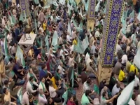 تجمع هواداران یزدی‌ دکتر پزشکیان در مسجد حظیره