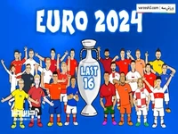 انیمیشن از پنالتی و اشک رونالدو در یورو 2024