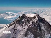 ویدئویی زیبا از نوک قله دماوند 