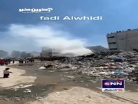 تراکم زباله‌ها در مراکز پناهندگی شمال غزه