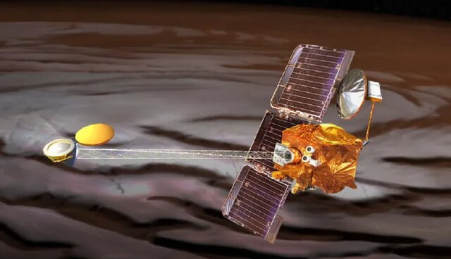 100 هزارمین گردش مدارگرد ناسا به دور مریخ انجام شد