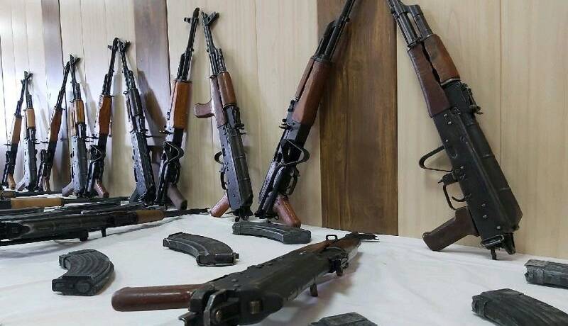 34 قبضه سلاح غیرمجاز در 3 شهرستان خوزستان کشف شد