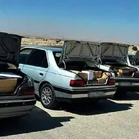 ۶ خودروی حمل سوخت قاچاق در گلستان توقیف شد