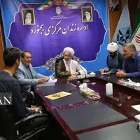 بازدید رئیس کل دادگستری استان از زندان مرکزی بجنورد