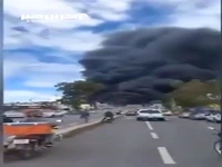 وقوع آتش‌سوزی گسترده در مکزیک