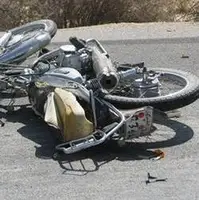 واژگونی موتورسیکلت 2 کشته برجای گذاشت