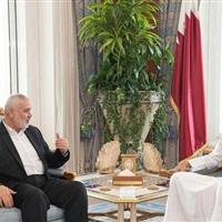 تماس تلفنی هنیه با سران کشورهای مصر و قطر پس از پاسخ حماس به رژیم صهیونیستی