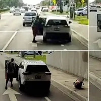 دزد خودرو کودک سه ساله را کنار خیابان رها کرد