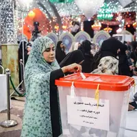 عکس/  آخرین ساعات رای‌گیری در امامزاده صالح