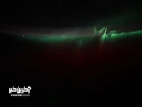 ویدیویی شگفت انگیز از شفق های قطبی