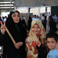 عکس/ موج پرشور رای‌گیری در کرمانشاه 