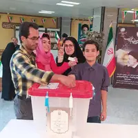 عکس/ مرحله دوم رای گیری انتخابات ریاست جمهوری در همدان