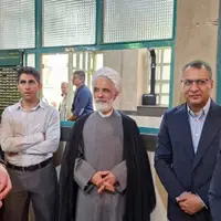 مجید انصاری عضو مجمع تشخیص در حسینیه جماران