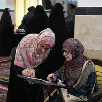 عکس/ مرحله دوم رای گیری انتخابات ریاست جمهوری در امامزاده علی اکبر چیذر