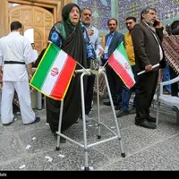 عکس/ حضور پرشور اصفهانی ها در مرحله دوم انتخابات ریاست جمهوری