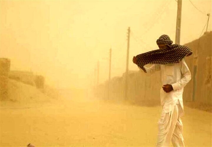 شمال سیستان و بلوچستان طوفانی است؛ سرعت باد به  ۱۰۴ کیلومتر رسید
