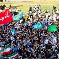 عکس/ مراسم شکرانۀ پیروزی رئیس‌جمهور منتخب در تبریز