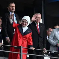 اردوغان، تماشاگر ویژه بازی ترکیه-هلند