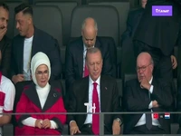 حضور اردوغان در ورزشگاه المپیک برلین برای تماشای دیدار امشب ترکیه و هلند