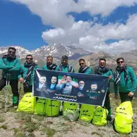 معلمان فارس برتر مسابقات کوهنوردی فرهنگیان کشور