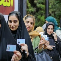 عکس/ مشارکت پُر شور مردم ایران در انتخابات