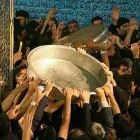 آیین "طشت گذاری" مردم اردبیل در برگزاری مراسم عزاداری سیدالشهدا