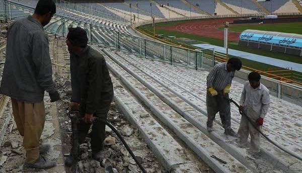 ۳ ورزشگاه قطعا به شروع لیگ برتر نمی‌رسند