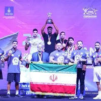 ایران با 24 مدال قهرمان پرورش اندام آسیا شد
