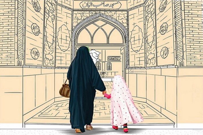 توصیه مهم به والدینی که می‌خواهند فرزندانشان در مساجد شرکت کنند