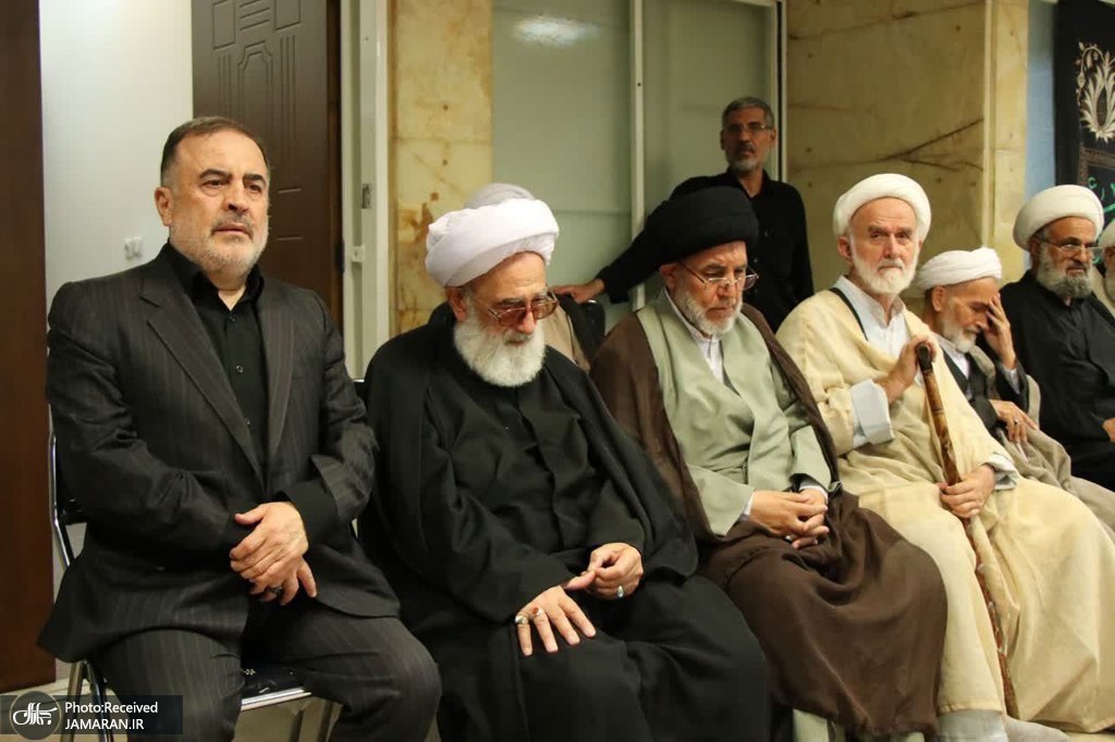 عکس/ مراسم عزاداری سید و سالار شهیدان در دفتر آیت‌الله العظمی نوری همدانی